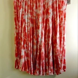 Time n tru XXL elastic waist skirt calf length lig